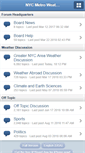 Mobile Screenshot of nycmetroweather.com